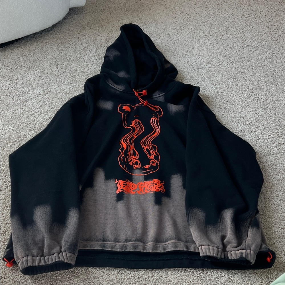 Teddy Fresh Acid Wash Hoodie